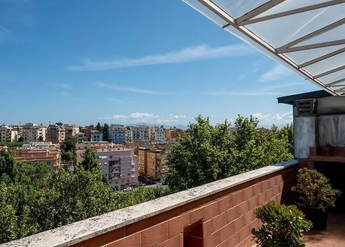 Appartement Attico Per Quattro Persone Sulla Nomentana, Wi-fi, Aria Condizionata